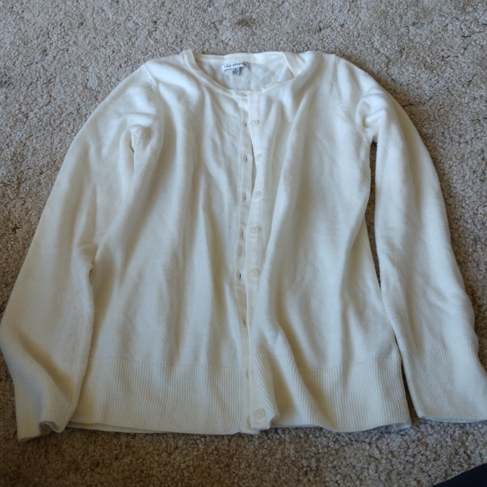 EUC. Cream Cardigan